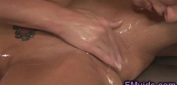  Gorgeous lesbian nuru massage